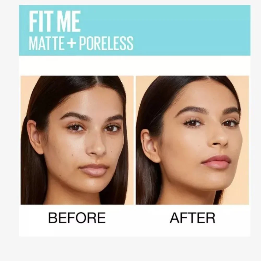 NEW Fit Me Matte + Poreless Liquid Foundation
